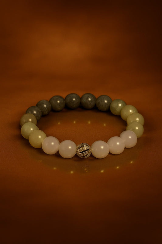 Ethereal Shield Protection Crystal Bracelet - Atelier Crystals