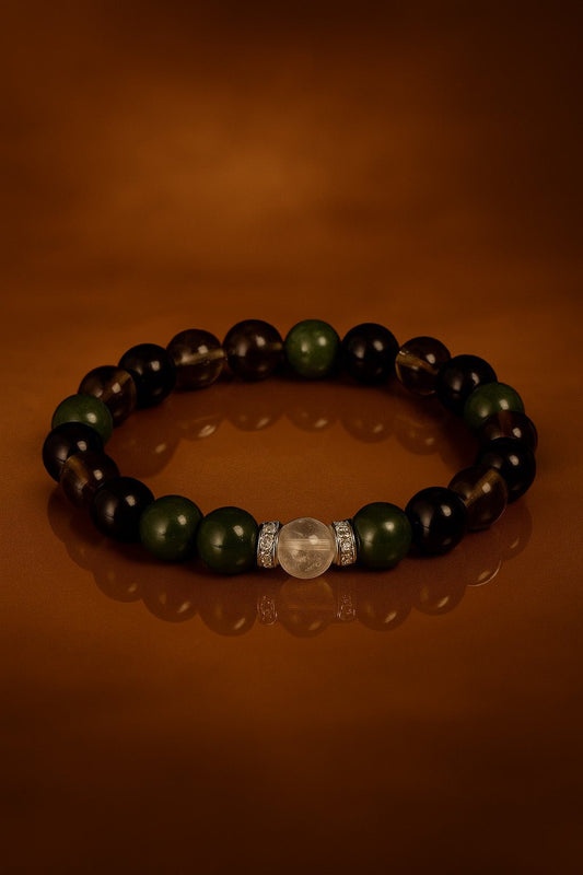Grounded Immunity Wellness Crystal Bracelet - Atelier Crystals