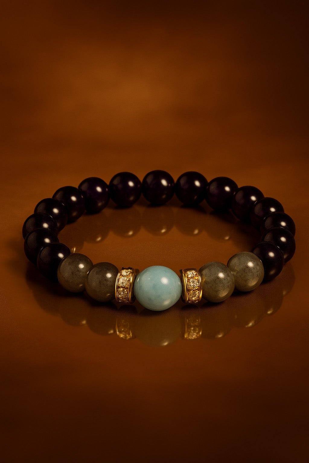 Zodiac Aquarius Aura Bracelet - Atelier Crystals